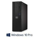 Calculatoare Dell OptiPlex 3050 SFF, Quad Core i7-6700, 256GB SSD, Win 10 Pro